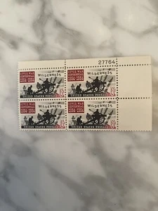 US Stamp Scott #1181, Civil War Centennial Wilderness, 4c, Plate Block, MNH - Picture 1 of 1