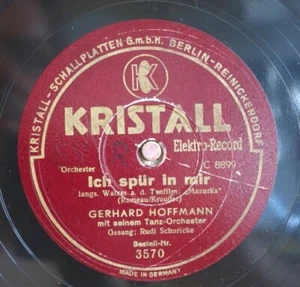 Gerhard Hoffmann / Fritz Domina 78 RPM / Ich Spür In Mir (02-0524-VH) - Imagen 1 de 2