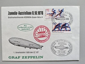 Sonderbeleg Graf Zeppelin 1. Amerikafahrt 1928 LZ 127 Deutsche Bundespost 1979 - Bild 1 von 2