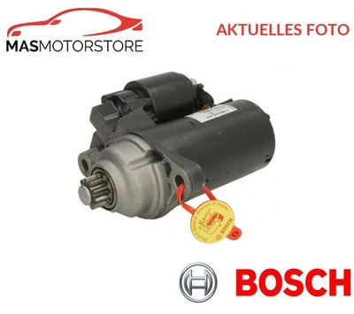 MOTOR ANLASSER STARTER BOSCH 0 986 018 430 P FÜR AUDI A2,A3,8Z0,8L1 1.6L,1.4L - Image 1 of 4