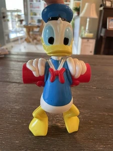 Vintage Donald Duck 6" Plastic Bicycle Tricycle Handle Bars Topper? Rare VHTF... - Picture 1 of 16