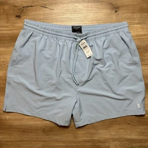 Todd Snyder Shorts Herren 2XL Blue Tide Solid Weekend Badeshorts Beach Party gefüttert - Bild 1 von 9