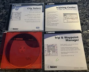 Garmin City Select North America V6 Mapsource CD , Training Center & Waypoint  - Picture 1 of 1