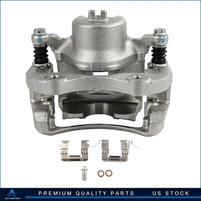 Pinzas de freno delanteras izquierdas para Nissan Cube 2009 10 11 12 13 2014 con soporte Foto 1 de 4