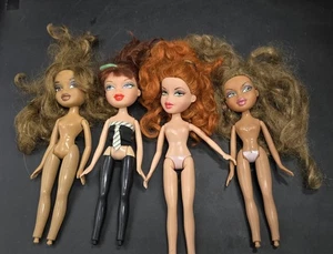 Konvolut 4 Bratz Puppen Nude Meygan Megan Yasmin Pheobe ? - Bild 1 von 24