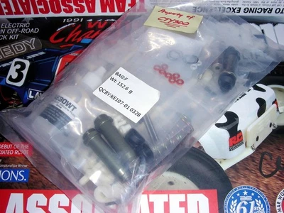 Juego completo de amortiguadores de aluminio anodizado duro Team Associated RC10T Cliff Lett FT bolsa-F Foto 1 de 4