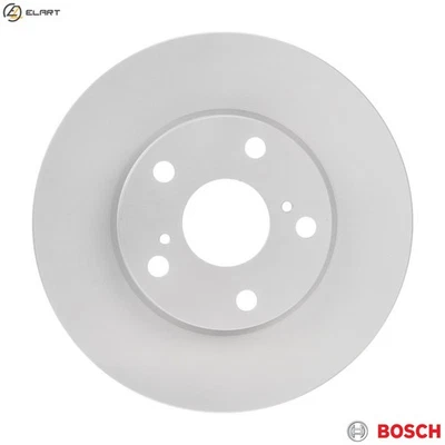 2x BRAKE DISC 0 986 479 A62 FOR TOYOTA COROLLA/iM/ALTIS AURIS/VAN/Hatchback 1.3L - Image 1 of 4