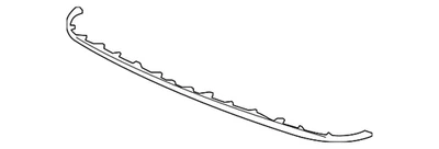 正品本田 2017 - 2021 年本田思域 - Spoiler 前保险杠 Air 71110-TGG-A00 — 第 1/2 张图片