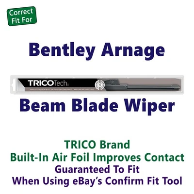 Wiper Blade (Qty 1) Beam fits 2000-2002 Bentley Arnage -19240 Foto 1 de 4