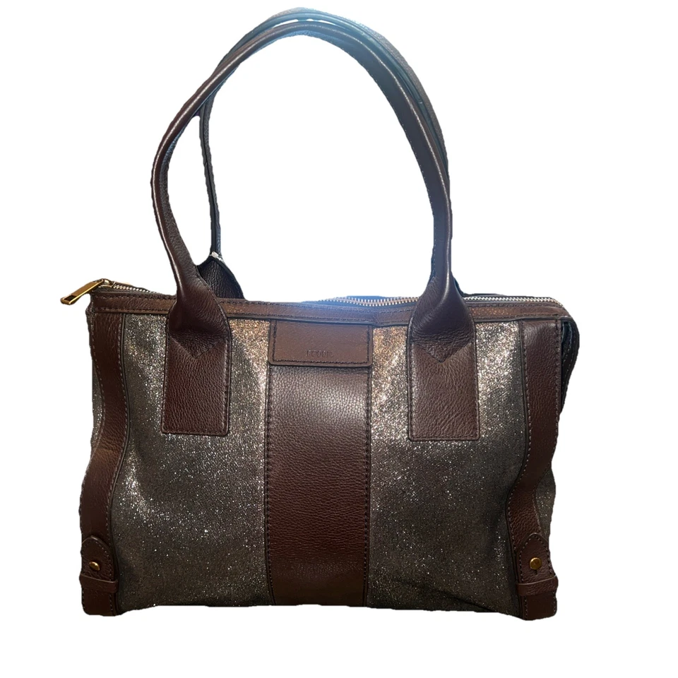 Fossil Gwen Leather Satchel Crimson Red Shoulder Bag Zb6994933