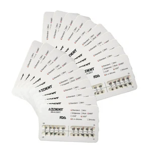20 X AZDENT Dental Orthodontic Brace Brackets Mini Standard MBT 022 Hook 3 4 5 - Picture 1 of 17