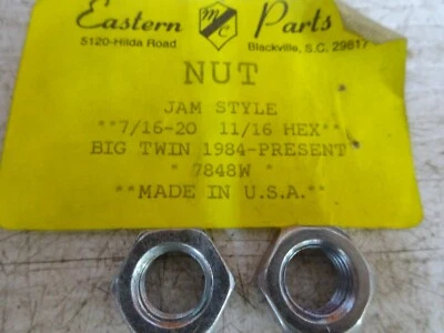 Harley Davidson BIG TWIN 84-L Rpl 7848W EMBRAGUE AJUSTE ATASCO/TUERCA DE BLOQUEO ¡BOGO!! Foto 1 de 4