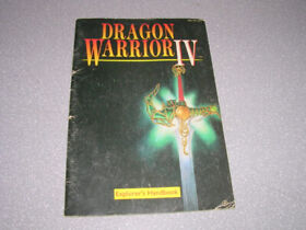 Dragon Warrior IV 4 (Nintendo NES) Original Instruction Manual