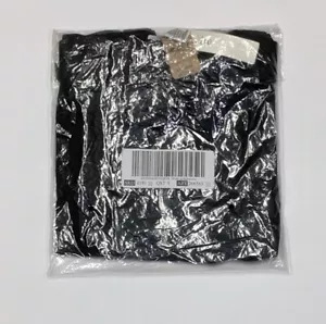 Victoria's Secret PINK Flannel Boxy Pajama Shorts Sleep Black Tropical Small NWT - Picture 1 of 8