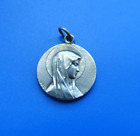 #2693#Vintage Médaille religieuse pendentif /Notre Dame de Lourdes