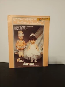 Y4 FIBRE CRAFT 1991, BALLERINA BEAUTIES CROCHET PATTERN - Picture 1 of 1