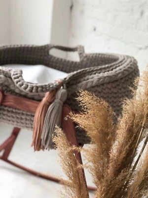 Moses CESTA CON CAPUCHA y SOPORTE MECEDOR para niño TOTALMENTE NUEVA EN CAJA Foto 1 de 4