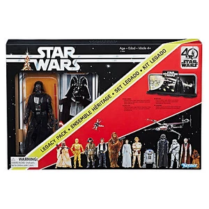 NEW 2017 Star Wars 40TH ANNIVERSARY Black Series DARTH VADER 6" Set W/ DIORAMA - Picture 1 of 2