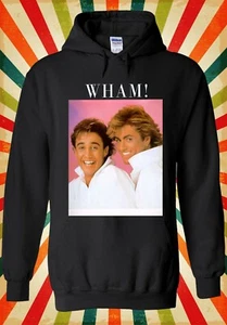 George Michael Wham Music Funny Cool Men Women Unisex Top Hoodie Sweatshirt 1919 - Picture 1 of 4