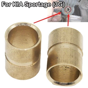 2PCS Gear Cable Bushing Brass Sleeve For KIA Sportage Copper Base Bearing Shafts - Picture 1 of 6