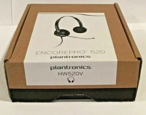 HP 783P8AA#ABA Poly EncorePro HW520V Binaural OTH Voice Tube Phone QD Headset - Picture 1 of 2