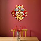 Chinese New Year Door Sticker Blessing Word Wall Mural Lunar