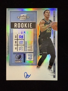 2020-21 Contenders Optic DESMOND BANE ROOKIE TICKET AUTO - Picture 1 of 2