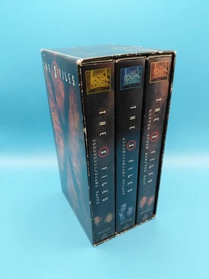 The X-Files 3 Tape Box Set VHS 1996  -  With Card Inserts - Image 1 of 4