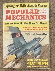 Popular Mechanics November 1963 Edition - Picture 1 of 1