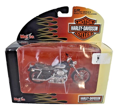 Maisto Harley-Davidson Serie 20 2002 XL 1200C Deportes Escala 1:18 Motocicleta 2005 Foto 1 de 4