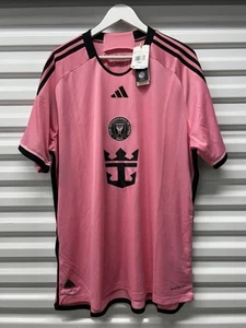 NEW NWT Mens Adidas MLS Inter Miami FC 24/25 Pink Home Soccer Jersey Size 2XL - Picture 1 of 14