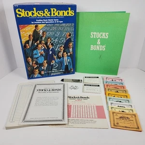 Vintage Stocks & Bonds Board Game of Investments 1978 Avalon Hill Bookshelf Game - Picture 1 of 22