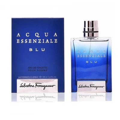 Salvatore Ferragamo Acqua Essenziale BLU EDT 3,4 oz / 100 ml spray para hombres Foto 1 de 4