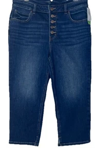 m Jeans von Maurice’s High Rise Ultimate Stretch Skinny Crop Denim Gr. 14 - Bild 1 von 13