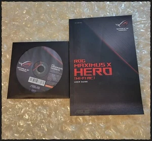 Bedienungsanleitung & Support DVD für Asus ROG Maximus X Hero (Wi-Fi AC) Hauptplatine - Bild 1 von 1