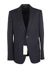 Gucci Blue Signature Suit Size 56 It / 46R U.S.  New With Tags