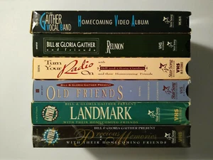 6 VHS Set Gaither Video Serie wertvolle Erinnerungen (neu) Wahrzeichen GVB Heimkehr + - Bild 1 von 12