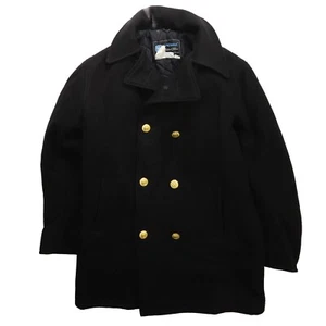 Vintage Spiewak Double Breasted Wool Coat Jacket Size 38 Tall - Picture 1 of 4