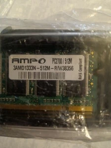 Ampo PC2700 512M 3AMD1333N-512M-R/W38356 - Picture 1 of 2