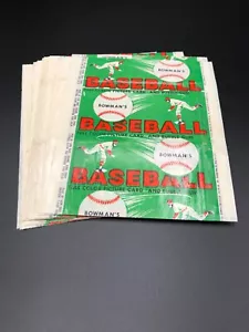 1954 Bowman Baseball Wrapper PICK ONE Topps Fleer - Picture 1 of 6