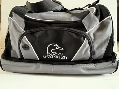 Ducks Unlimited Travel Range Bolsa Ciega Escopeta Caza Negro Gris 20 x 10 x 12 Foto 1 de 4