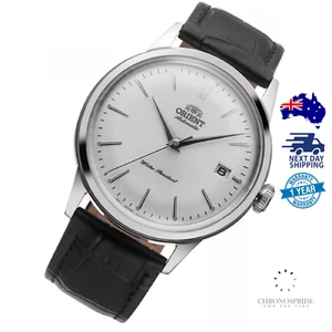 Orient Bambino Classic White RA-AC0M03S RA-AC0M03S30B Leather Automatic Watch - Photo 1/4