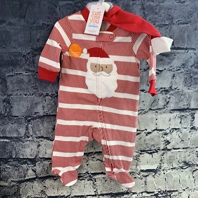 Conjunto de traje de vacaciones Just One You Carters 3 meses para niños sombrero manga larga Foto 1 de 4