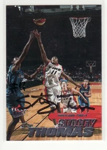 STACEY THOMAS PORTLAND FIRE WNBA MICHIGAN UNIVERSITY AUTOGRAPHED CARD  - Picture 1 of 1