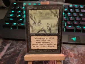 MTG - Magic the Gathering Card - Marsh Gas - Instant - The Dark - Picture 1 of 1