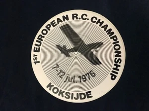 Autocollant Koksijde First european RC Championship 1976 - Bild 1 von 1