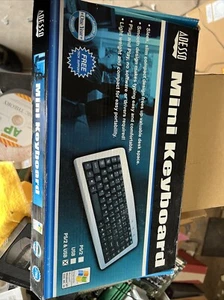 NOS ADDESSO Mini Multimedia Keyboard MCK-91 PS/2 - NIB - Picture 1 of 5