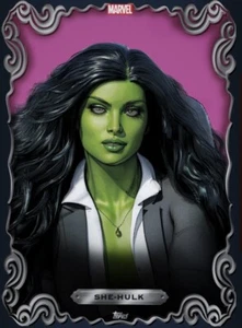 [DIGITAL] Topps Marvel - She-Hulk - Heroines 23 S2 - Portraits Silver - Picture 1 of 1