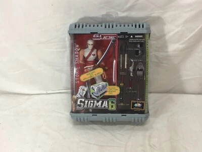 Figura Hasbro GI Joe Sigma 6 Storm Shadow Ninja 2005 nueva sellada en caja envío gratuito Foto 1 de 2