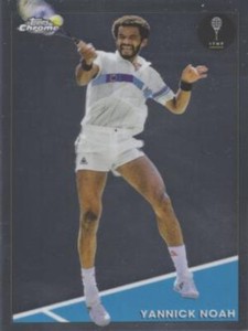 Yannick Noah 2021 Topps Chrome Tennis - #50 -